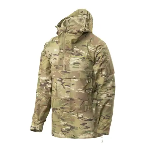 Helikon-Tex Anorak Tracer PolyCotton Rip-Stop MultiCam XL - Chaqueta Táctica Resistente