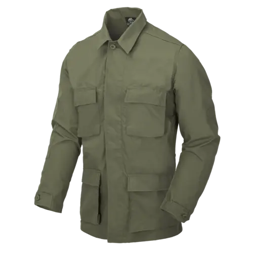 Helikon-Tex BDU - Camiseta Táctica Algodón Ripstop Verde Oliva