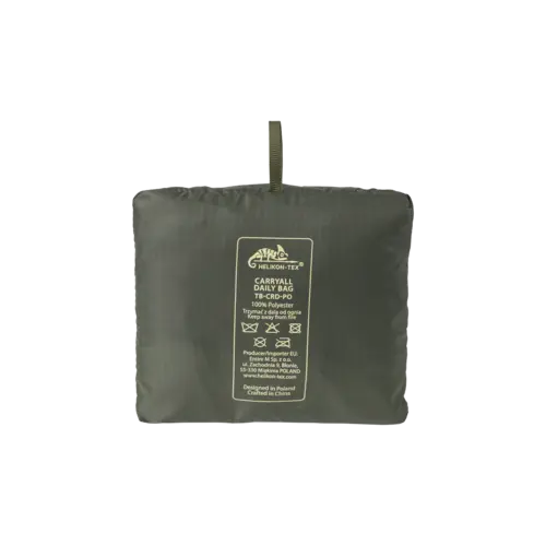Helikon-Tex Bolsa de Respaldo Carryall Táctica - Negro Ultraligera 93g