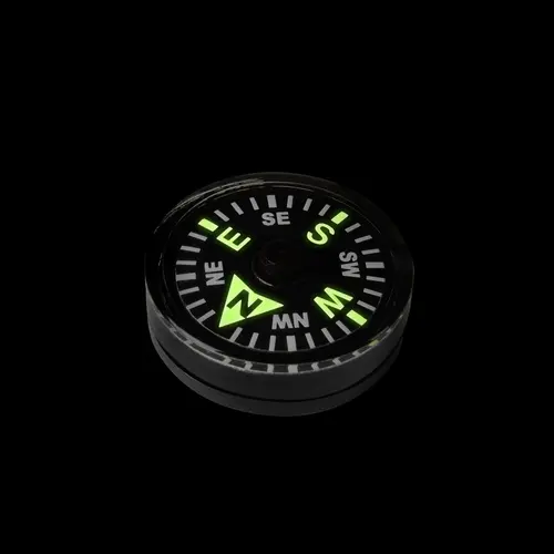 Helikon-Tex Button Compass Large - Brújula Táctica Compacta Profesional