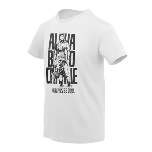 Helikon-Tex Camiseta ABC Alfa Bravo Charlie Negra Talla L - Estilo Táctico Urbano
