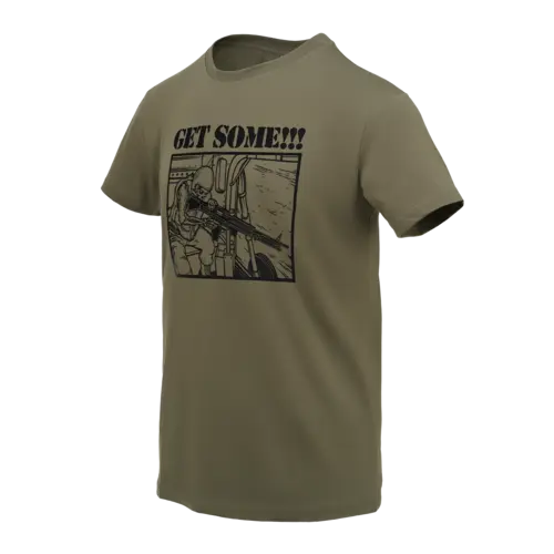 Helikon-Tex Camiseta Get Some! - Calidad Militar para Uso Diario
