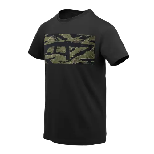 Helikon-Tex Camiseta RPD Rayas Negras y Tigre Talla Large - Diseño Táctico Urbano
