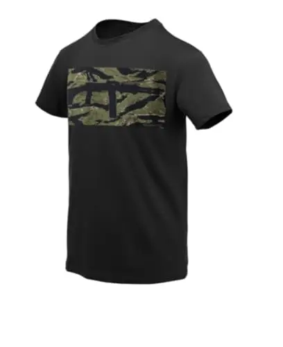 Helikon-Tex Camiseta RPD Rayas Negras y Tigre XXX-Large - Camiseta Táctica Militar