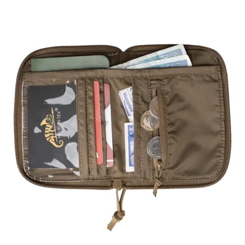 Helikon-Tex Cartera Grande EDC Táctica Negro - Ultraligera 57g