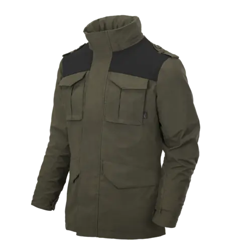 Helikon-Tex Chaqueta Covert M-65 Hombre Marrón Tierra/Negro Small
