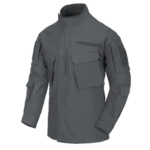 Helikon-Tex Chaqueta Polialgodón Ripstop Negra para Chicos - Resistente y Versátil