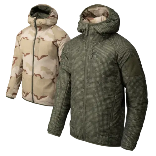 Helikon-Tex Chaqueta Reversible Wolfhound Windpack - Desert Night Camo/US Desert