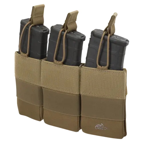Helikon-Tex Competition Inserto Triple Carabina Coyote - Porta Cargadores Táctico MOLLE