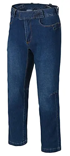 Helikon-Tex Covert Tactical Pants Denim Mid Vintage Worn Blue XL - Pantalones Tácticos