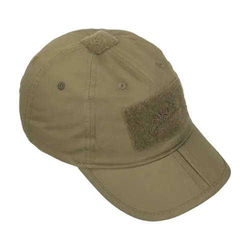 Helikon-Tex Gorra Plegable de Béisbol Ripstop Negro - Talla Única Ajustable