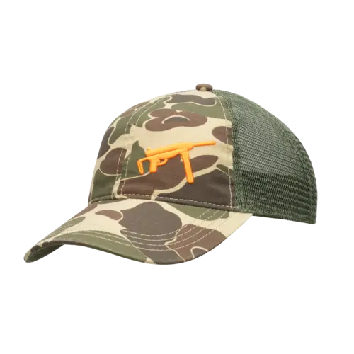 Helikon-Tex Gorra Trucker Duck Hunter - Camuflaje Táctico con Malla Transpirable