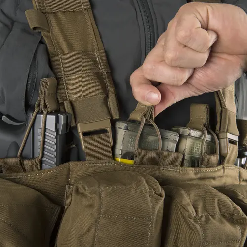 Helikon-Tex Guardian Chest Rig Patrol Line - Arnés Táctico Modular Verde Adaptive Green