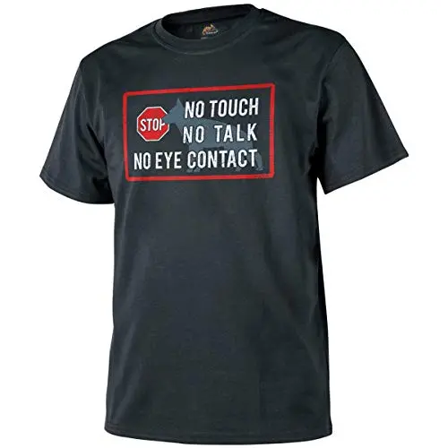 Helikon-Tex K9 No Touch T-Shirt Negra Hombre 3XL - Camiseta Táctica Antimicrobiana