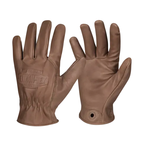 Helikon-Tex Lumber Guantes Trabajo Hombre Marrón XXL - Protección Profesional Outdoor