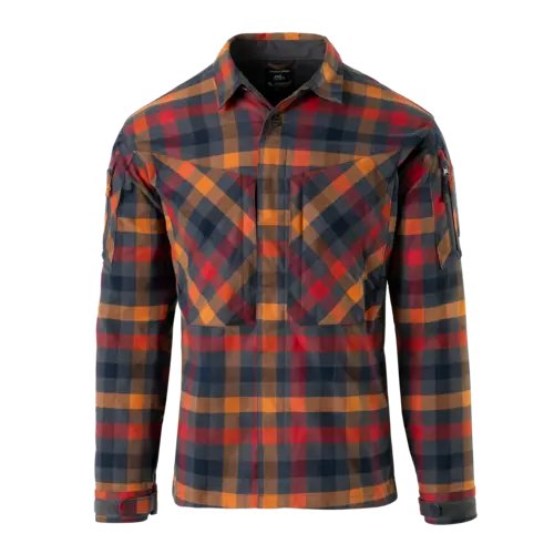 Helikon-Tex MBDU Camisa Táctica Hombre Dark Autumn Checkered