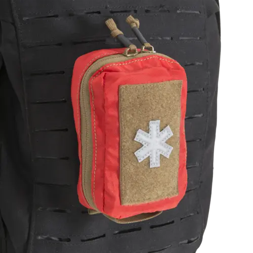 Helikon-Tex Mini Med Kit Rojo - Botiquín Táctico Ultracompacto 80g