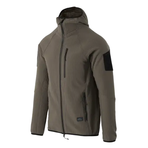 Helikon-Tex Patriot Pro Chaqueta Forro Polar Hombre - Ultraligera 256g/m² con Capucha y 5 Bolsillos