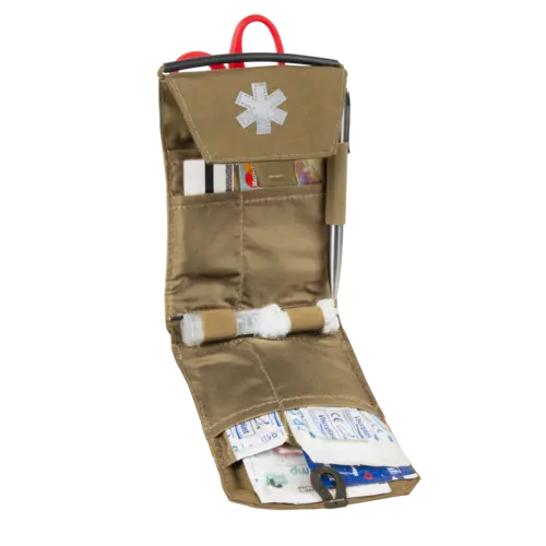 Helikon-Tex Pocket Med Insert Adaptive Verde - Organizador Médico Táctico Compacto