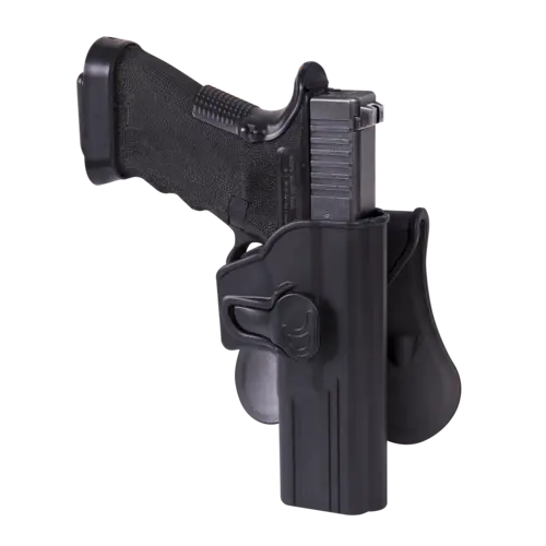 Helikon-Tex Release Button Holster Glock 17 con Paddle - Polímero Grado Militar