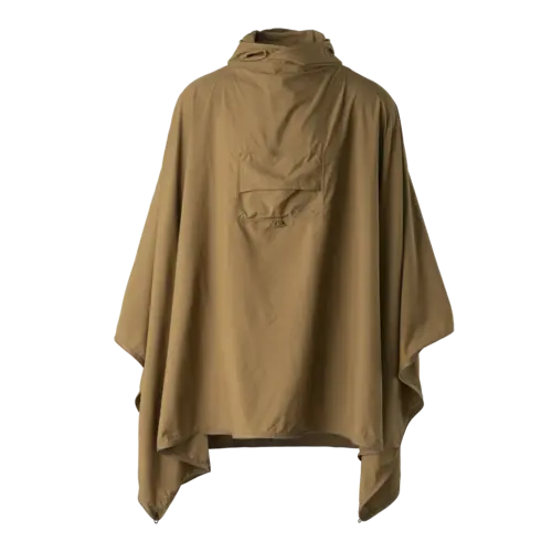 Helikon-Tex Swagman - Poncho Bufanda Táctico 2 en 1 Negro Ultraligero