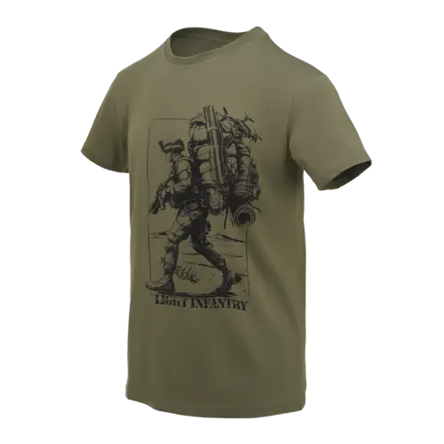 Helikon-Tex T-shirt Light Infantry - Camiseta Táctica Ultraligera Transpirable