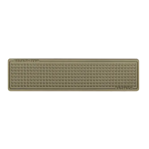 Helikon-Tex TAG PATCH 100X25MM Set 3 Parches PVC Verde Oliva Tácticos