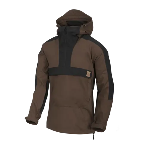 Helikon-Tex WOODSMAN Anorak Jacket Negro - Chaqueta Outdoor Táctica Resistente