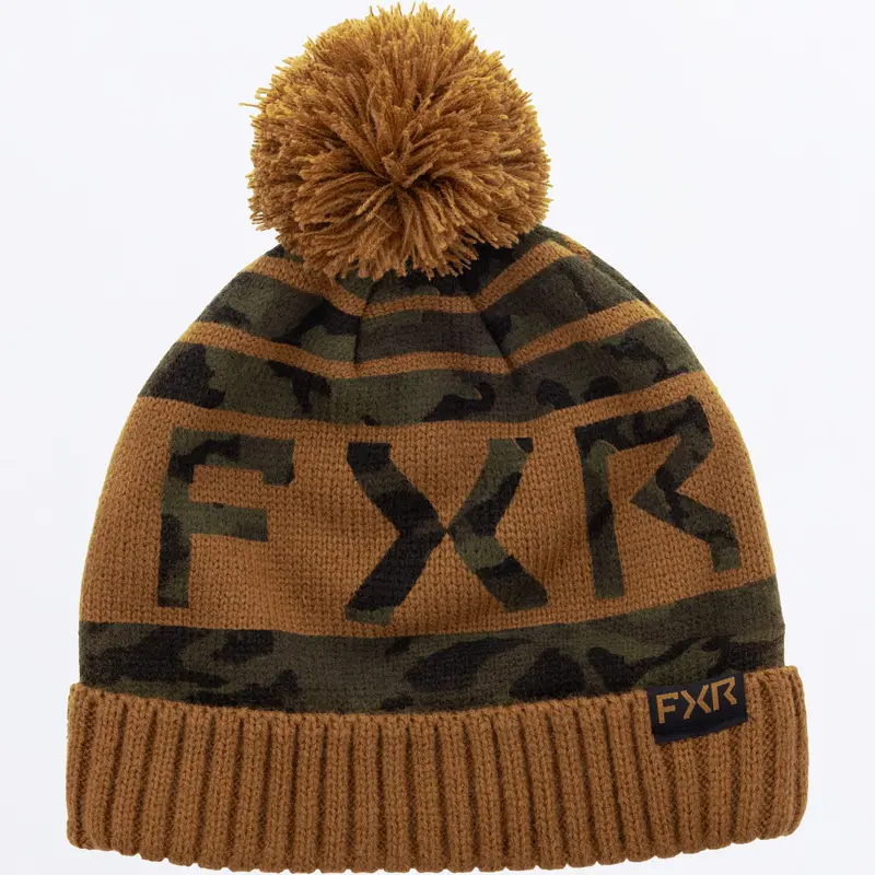 HELIUM BEANIE 25-ARMY CAMO/COPPER