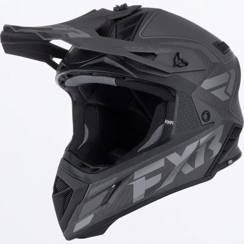 HELIUM CARBON MX HELMET 26-SHADOW