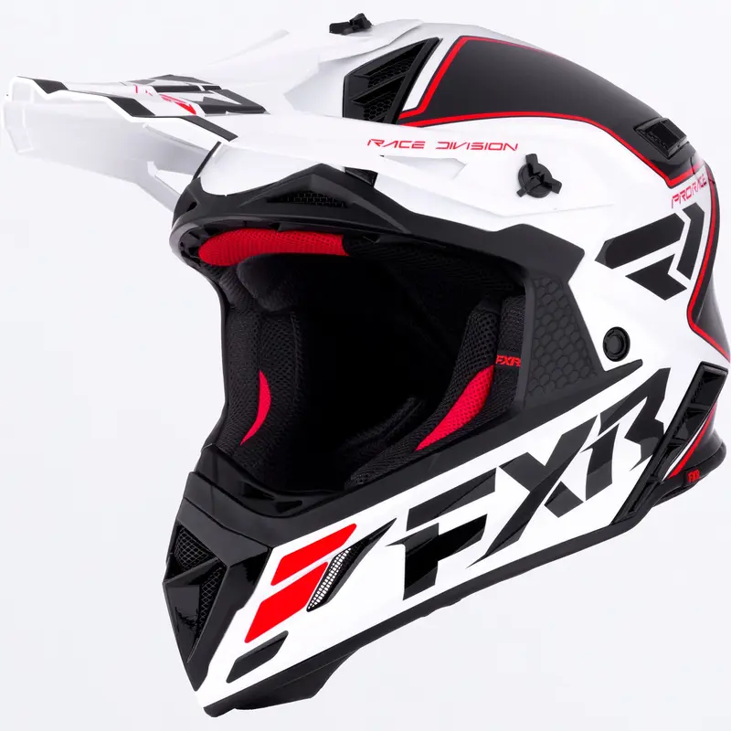 HELIUM MX HELMET 26-RED/WHITE/BLACK