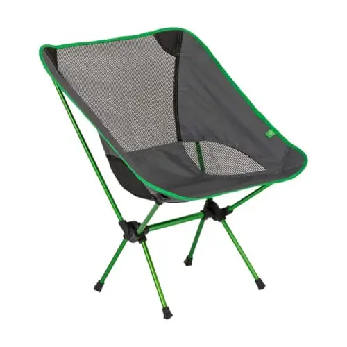 Highlander Ayr Silla Plegable Camping Verde/Gris 66x54cm