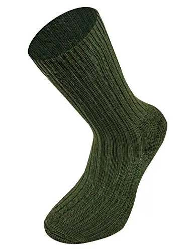 Highlander Calcetines de Combate Militares Mezcla Lana Nylon Acrílico para Hombre