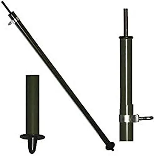 Highlander Centurion MX - Poste Extensible para Basha Bivi Camping Bushcraft Verde