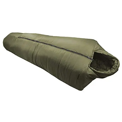 Highlander Challenger 400 - Saco de Dormir Momia 3 Estaciones con Relleno 400g/m² y Tejido Ripstop