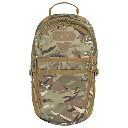 Highlander Eagle Mochila Táctica 20L - Sistema MOLLE, Material 600D XTP