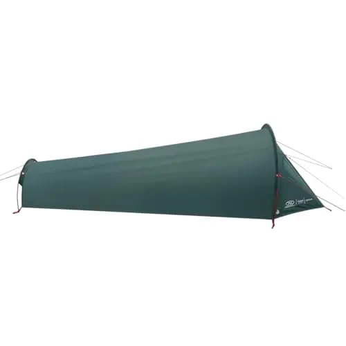 Highlander Falcon Bivi Tienda Individual Pine Green - Refugio Compacto de Camping