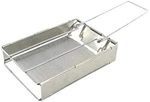 Highlander Folding Grill - Parrilla Plegable de Acero Inoxidable para Camping
