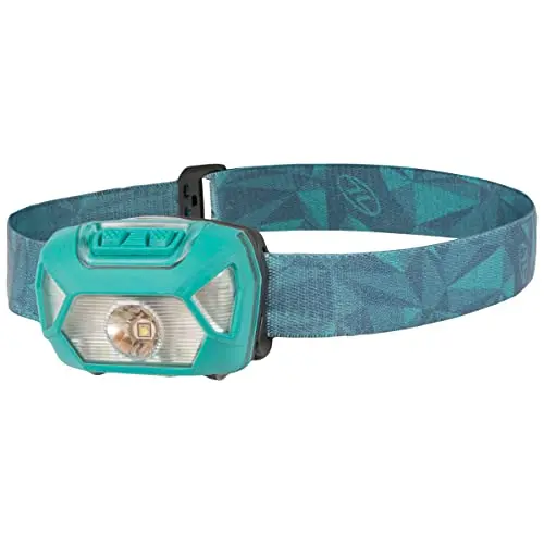 HIGHLANDER Hadar Linterna Frontal Recargable para Camping y Montañismo