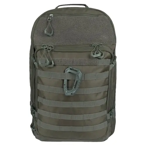 Highlander HARRIER Mochila Táctica 35L - Apertura Clamshell Completa con Sistema de Espalda Acolchada