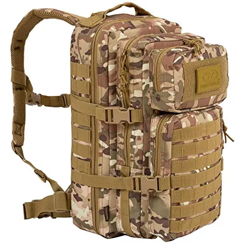 HIGHLANDER HMTC - Mochila Unisex 28L para Aire Libre