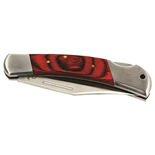 Highlander Kingfisher Cuchillo Plegable Bushcraft 8.5cm Acero Inoxidable