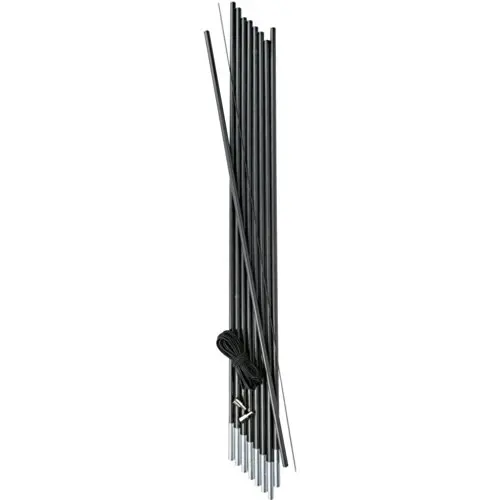 HIGHLANDER Kit de Varillas para Tienda 7 Secciones 7.9mm x 4m - Repuesto Camping
