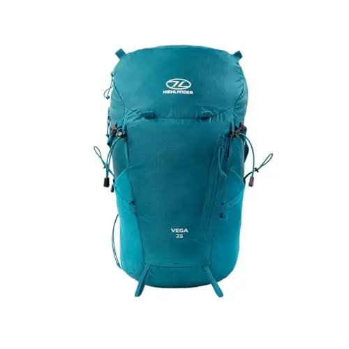 Highlander Mochila Vega 25L Verde Teal - Mochila Outdoor para Mujer