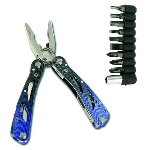 Highlander Multi Tool - Herramienta Multifunción con Juego de Llaves