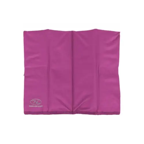 Highlander Pliegue Sit Tapete - Rosa, One Size