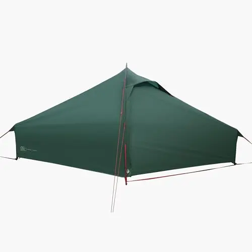 Highlander Refuge 1 Pine Green - Tienda de Campaña 4 Estaciones para 1 Persona - Verde
