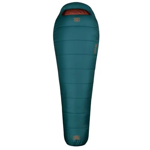 Highlander Saco de Dormir Momia Rayet 350 -4°C Verde