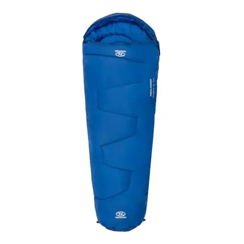 Highlander SLEEPLINE JNR Saco de Dormir Momia Azul - Niños 2-3 Temporadas 300g