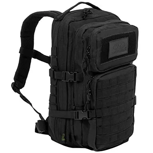 Highlander Tactical - Mochila Unisex 28L Negra